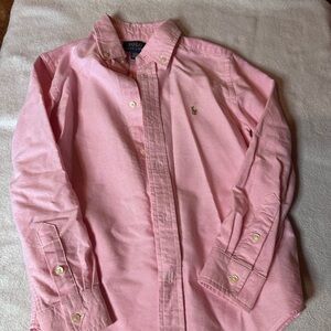 Polo by Ralph Lauren boy’s Pink Button-Down Oxford Shirt